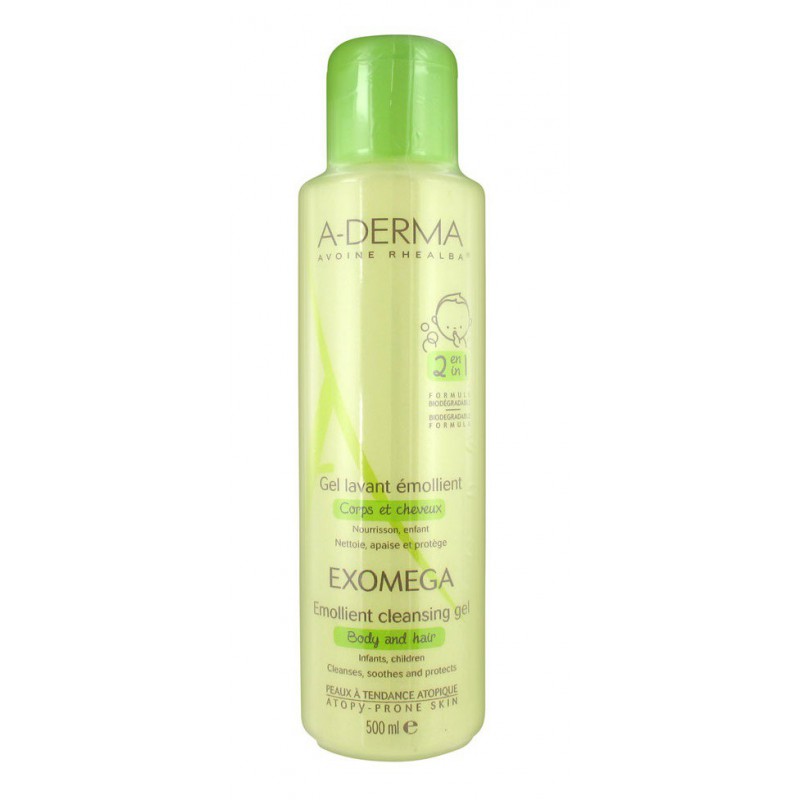 Aderma Exomega Baby Cleansing Gel 500 Ml Purepara