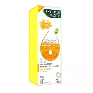 Phytosun Arôms Huile Végétale d'Amande Douce 50 ml