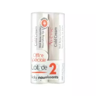 Avène Cold cream stick levres duo