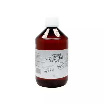 Argent Colloïdal 20 ppm 500ml