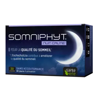 Somniphyt nuit calme 30 comprimés
