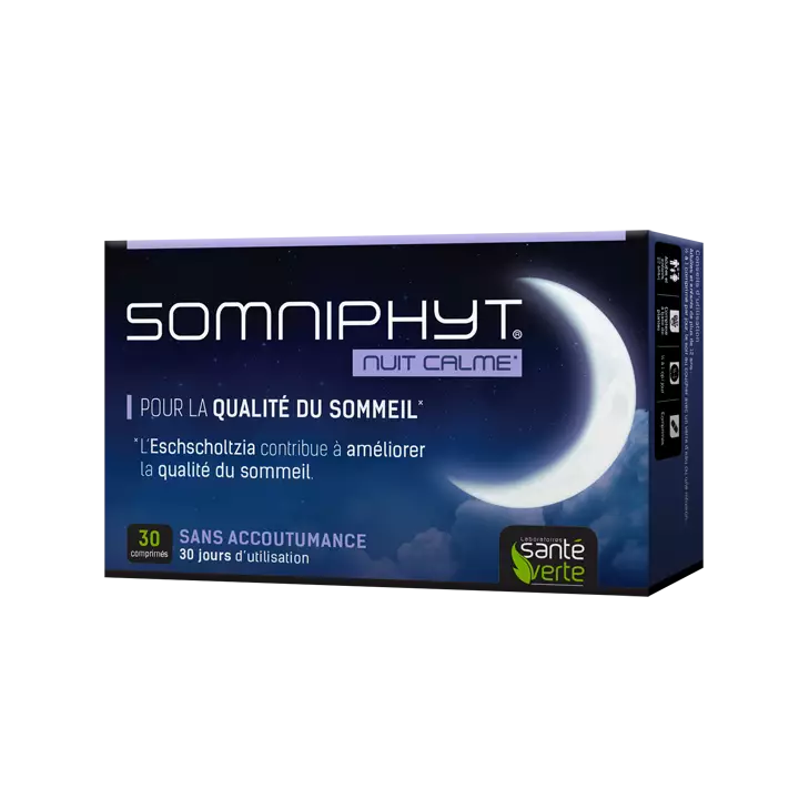 Somniphyt nuit calme 30 comprimés