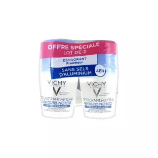 Vichy Déodorant Minéral 48H 2 x 50 ml