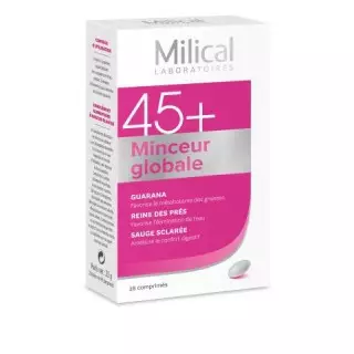 Milical 45+ Minceur globale - 28 comprimés