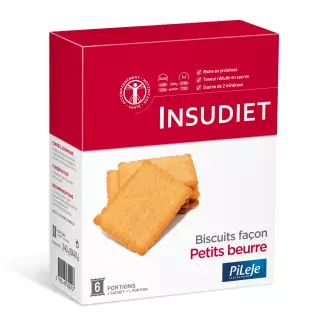 Insudiet biscuit façon petit beure 6 sachets