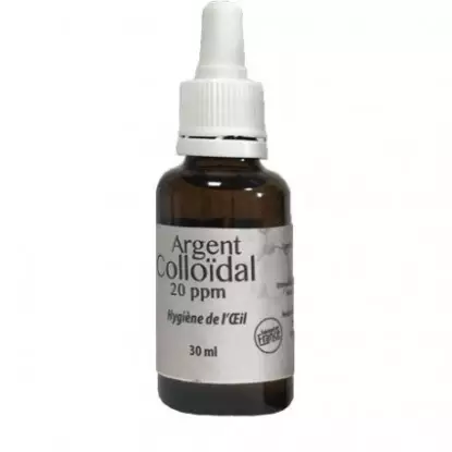 Dr Theiss Argent colloïdal 20ppm hygiène de l'oeil - 30ml