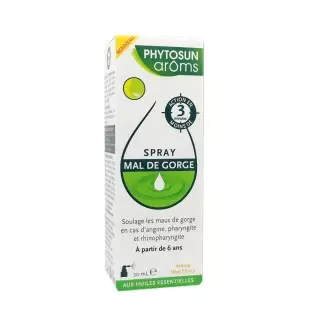 Phytosun Arôms spray mal de gorge - 20ml