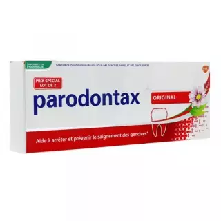 Parodontax rouge duo 2x75ml