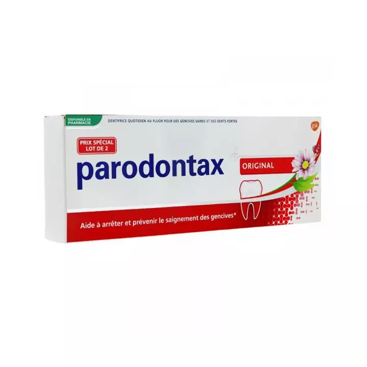 Parodontax rouge duo 2x75ml