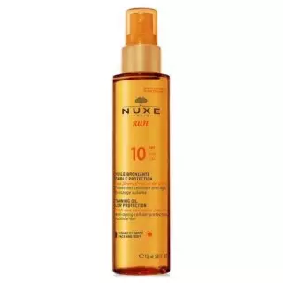 Nuxe Sun Huile SPF10 150ml Visage et Corps