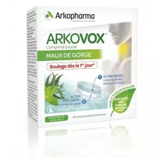 Arkopharma Arkovox 20 comprimés bicouches à sucer