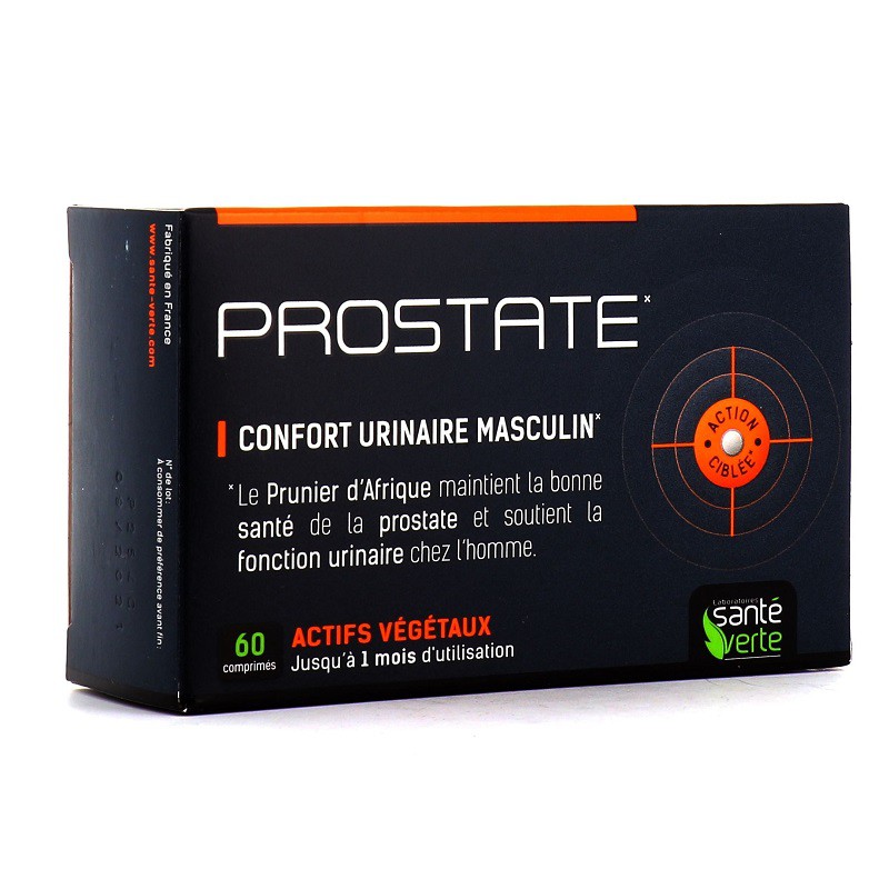 Prostate Santé Verte  Confort urinaire masculin  60 comprimés