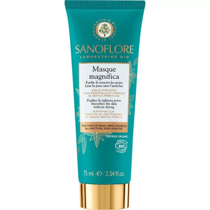 Sanoflore Masque purifiant à l'argile Magnifica Bio - 75ml