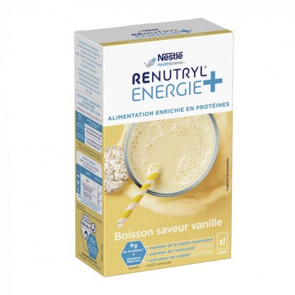 Boisson Saveur Vanille Renutryl Energie Nestle Proteines 7 X 30 G