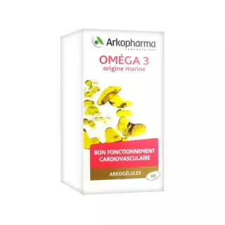 Arkogélules Omega 3 bte 60 Gélules