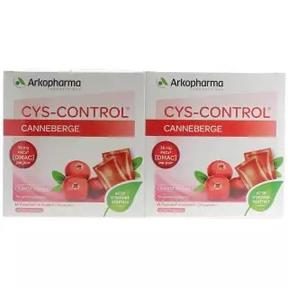 Cys-Control  20 Sachets Lot de 2 Boites