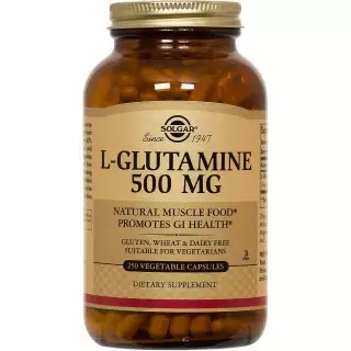 Solgar L-glutamine 500mg bte 50 gélules