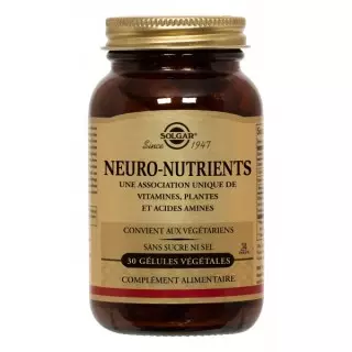 Solgar Neuro Nutrients 30 gélules végétales