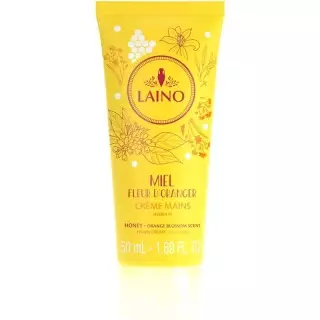 Laino Crème mains miel et fleur d'oranger - 50ml