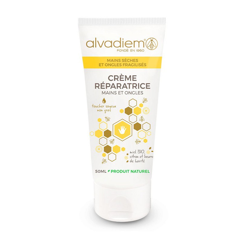 Crème réparatrice mains et ongles d'Alvadiem - Mains ...