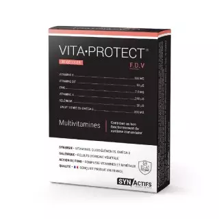 Synactifs VitaProtect vitalité immunité - 30 gélules