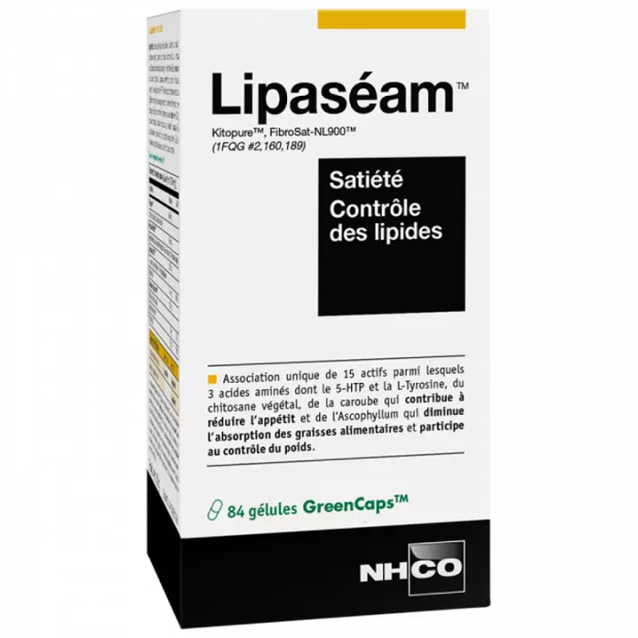 NHCO Lipaséam Satiété - 84 gélules