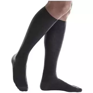 Thuasne chaussette venoflex fast lin taille 1 normal lignes noir