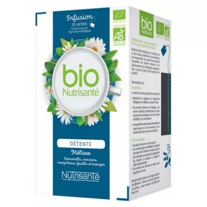 Tisane bio détente bte 20 sachets