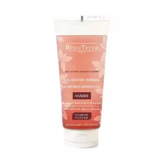 Beauterra gel douche surgras ambre 200 ml