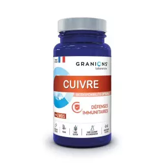 Granions Cuivre - 60 gélules