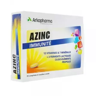 Arkopharma Azinc Immunité - 30 comprimés