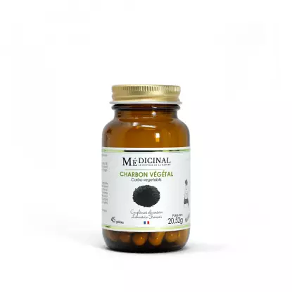 Médiprix Charbon végétal Bio - 45 gélules