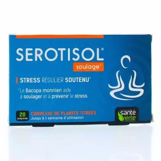 Serotisol 20 Comprimés Santé verte