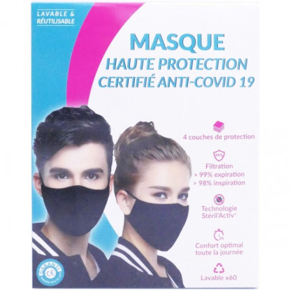 Masque en coton visage - Masque coton personnalisé