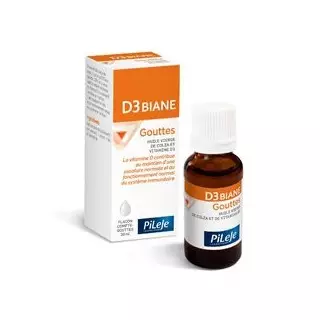 Pileje D3 Biane gouttes - Flacon 20ml