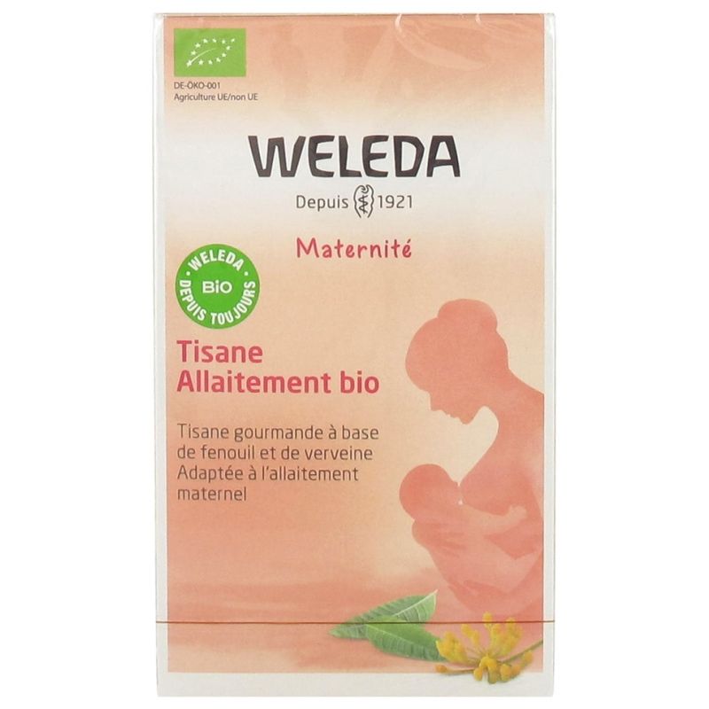 Weleda Tisane allaitement 20 sachets 40g BIO - Cdiscount Au quotidien