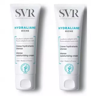 SVR Hydraliane Riche Crème hydratante intense - Lot de 2 x 40ml