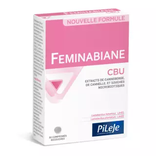 Pileje Feminabiane CBU - 30 comprimés bicouches
