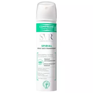 SVR Spirial Spray anti-transpirant 48h compressé - 75ml