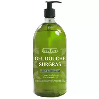 BeauTerra Gel douche surgras verveine citron - 1L