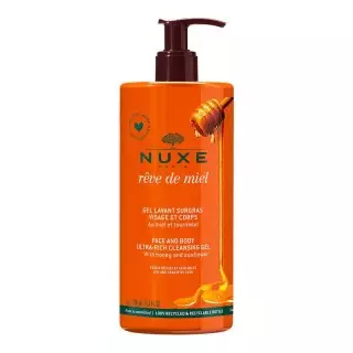 Nuxe Rêve de Miel Gel lavant surgras visage et corps - 750ml