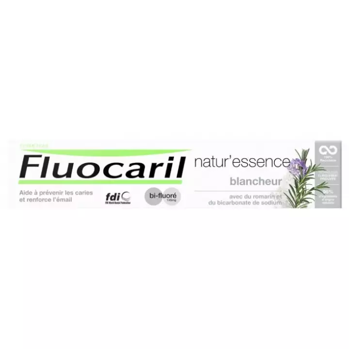Fluocaril Natur'Essence Dentifrice blancheur bi-fluoré - 75ml