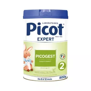 Picot Expert Lait 2ème âge Picogest 2 - 800g