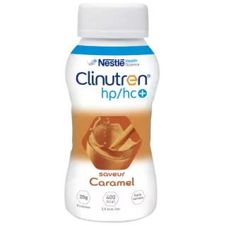 Nestlé Health Science Clinutren HP/HC+ 2kcal saveur caramel - 4X200ml
