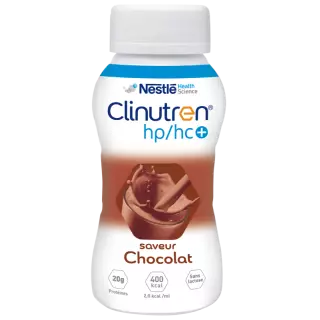 Nestlé Health Science Clinutren HP/HC+ 2kcal saveur chocolat - 4X200ml
