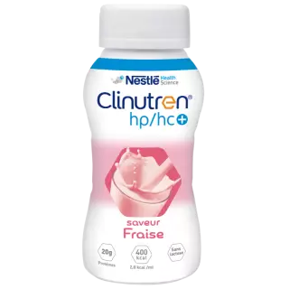 Nestlé Health Science Clinutren HP/HC+ 2kcal saveur fraise - 4X200ml