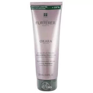 Furterer Okara Silver Shampoing déjaunissant - 250ml + 50ml Offerts