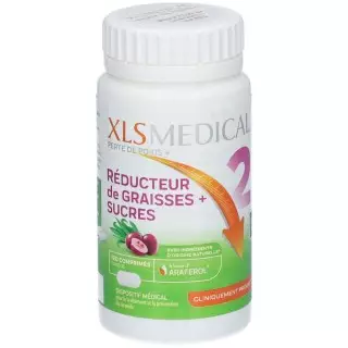 XLS Médical Réducteur de graisses + sucres - 120 comprimés