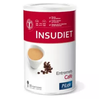 Insudiet Entremets saveur Café - Pot de 300g