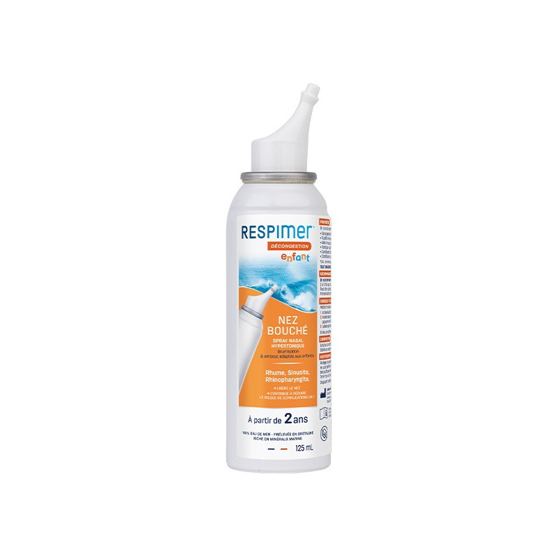 RESPIMER BEBE DECONGESTION NEZ BOUCHE SPRAY NASAL 125ML